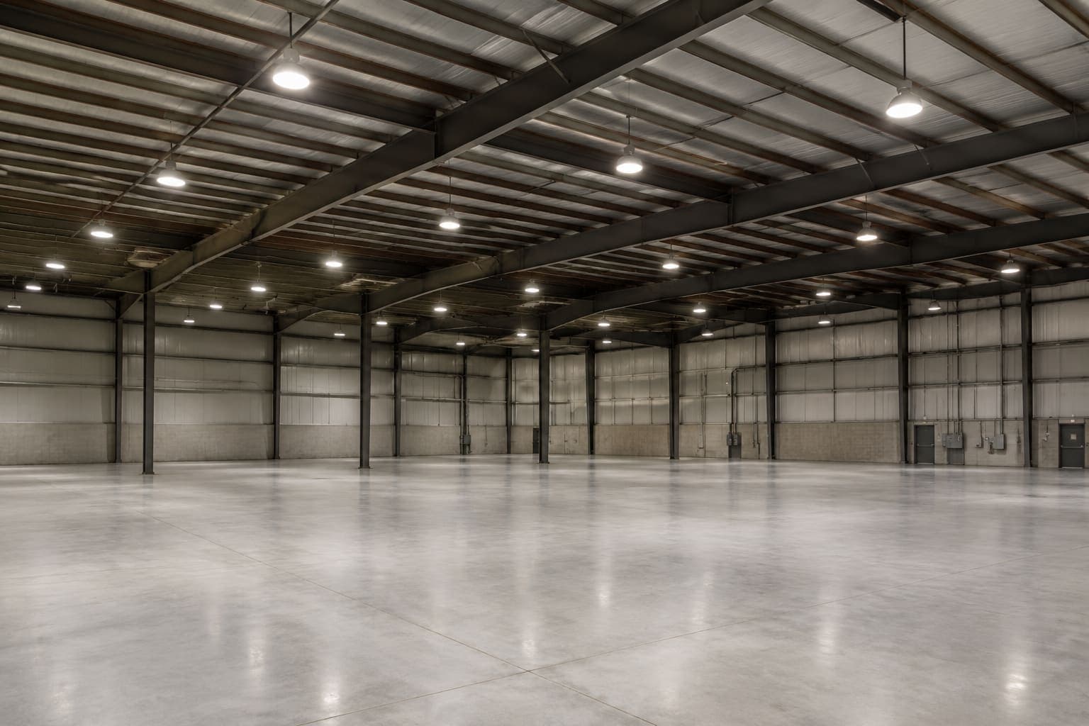Industrial high-bay LED lighting